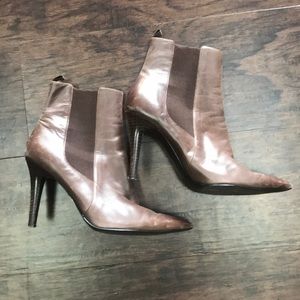 Ralph Lauren Brown Leather booties